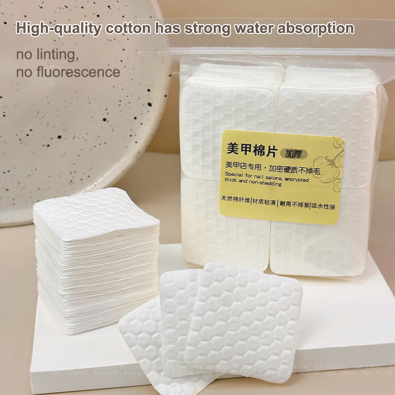 Nail Art Ideas - 200/500Pcs Thickening Profession Cotton Pads For