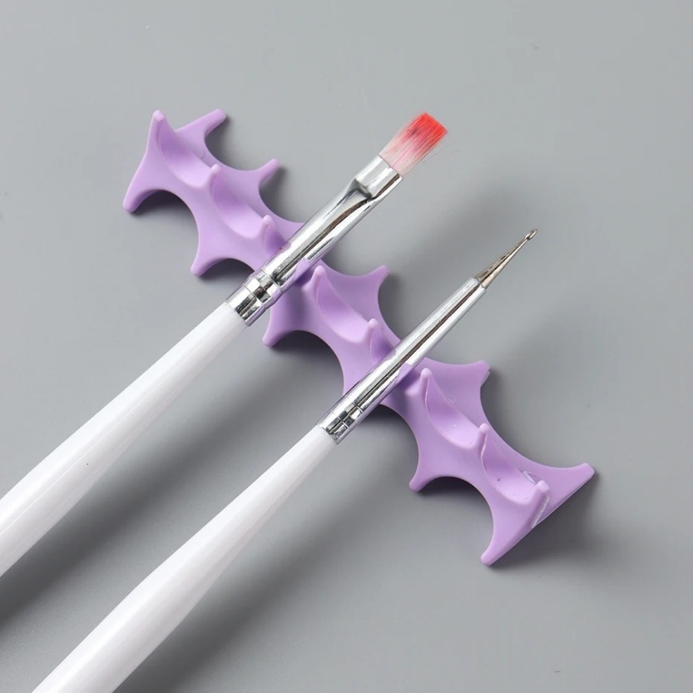 Silicone Nail Art Pen Holder U - Nail Art Rame 评论和价格