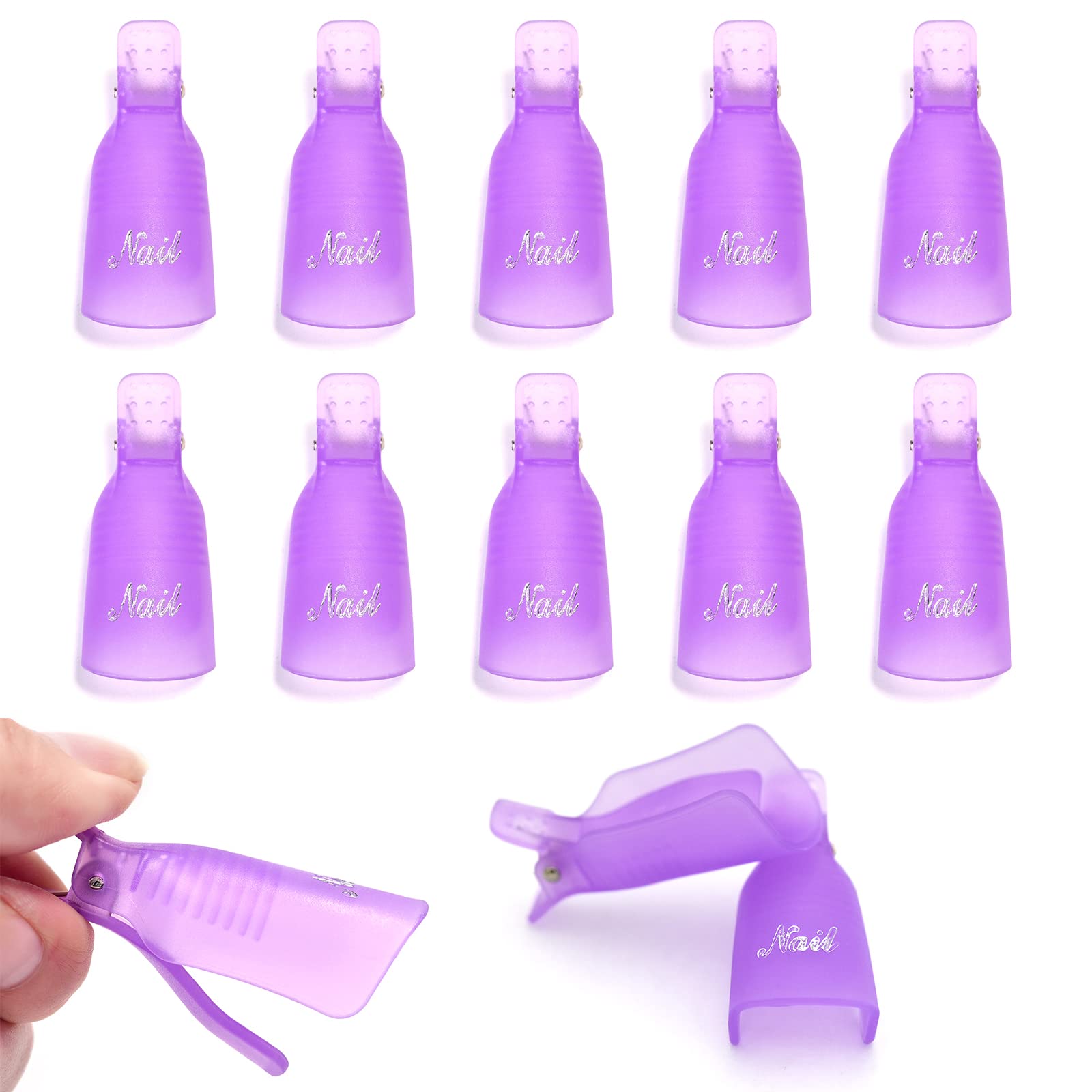 LULAA 10Pcs/16Pcs Plastic Acry - Nail Art Ideas 评论和价格