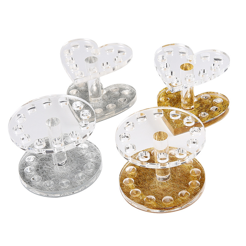 12 Holes Nail Brushes Storage  - Nail Art Rame 评论和价格