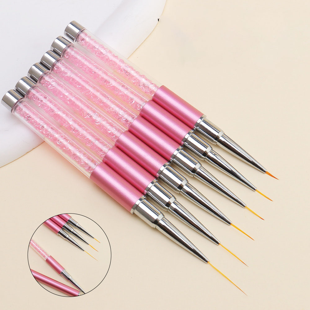 6pcs/Set Acrylic French Stripe - Nail Art Rame 评论和价格