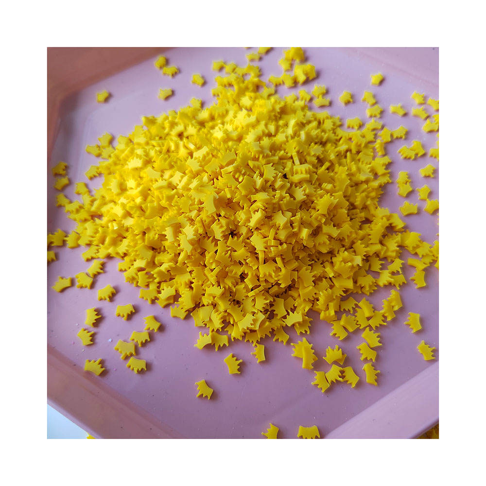 Yellow Crown Slices Polymer Ho - Nail Art Yellow 评论和价格