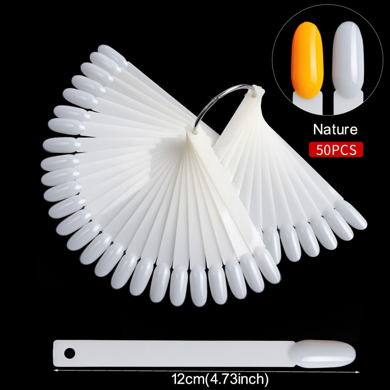 Nail Display Sticks Clear Natu - Nail Art Rame 评论和价格