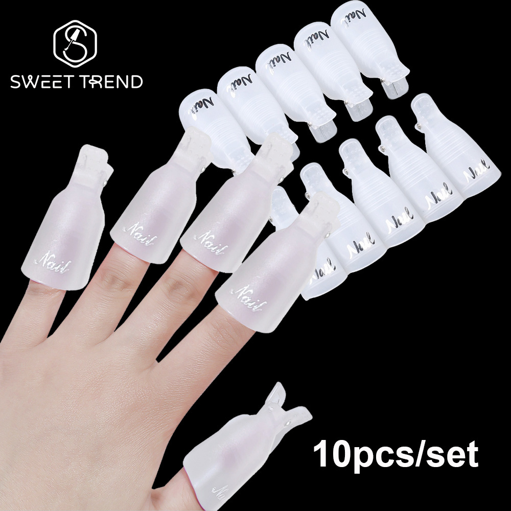 SWEET TREND-10Pcs/set Plastic  - Nail Art Ideas 评论和价格