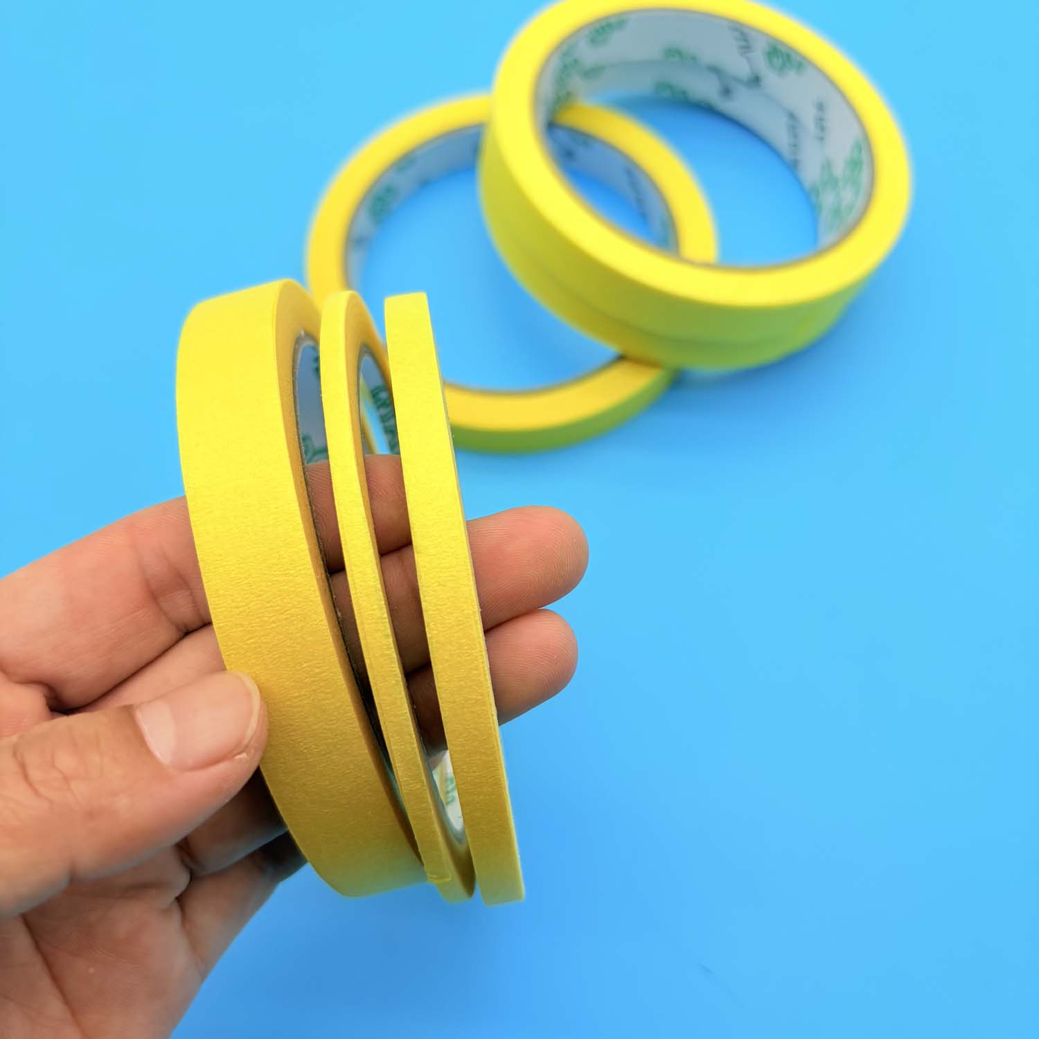 3 Sizes Yellow Masking Tape  - - Nail Art Yellow 评论和价格
