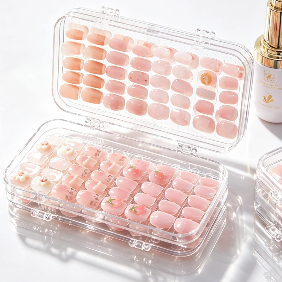 Clear Foldable Press On Nail S - Nail Art Rame 评论和价格