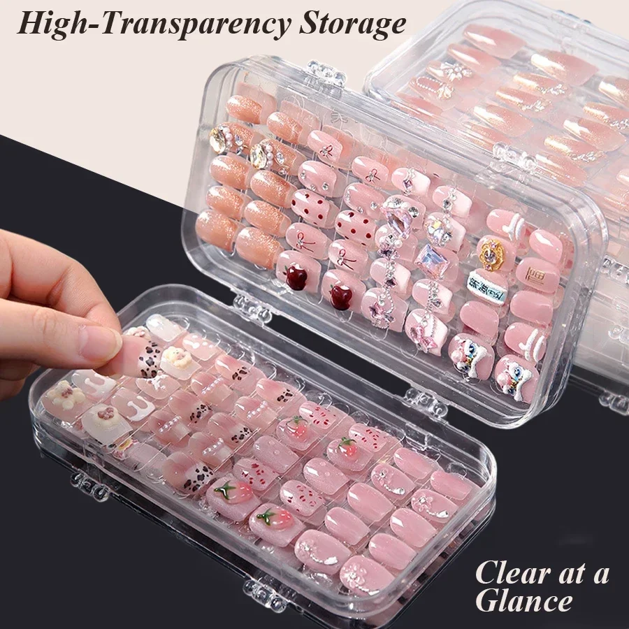 Clear Foldable Press On Nail S - Nail Art Rame 评论和价格