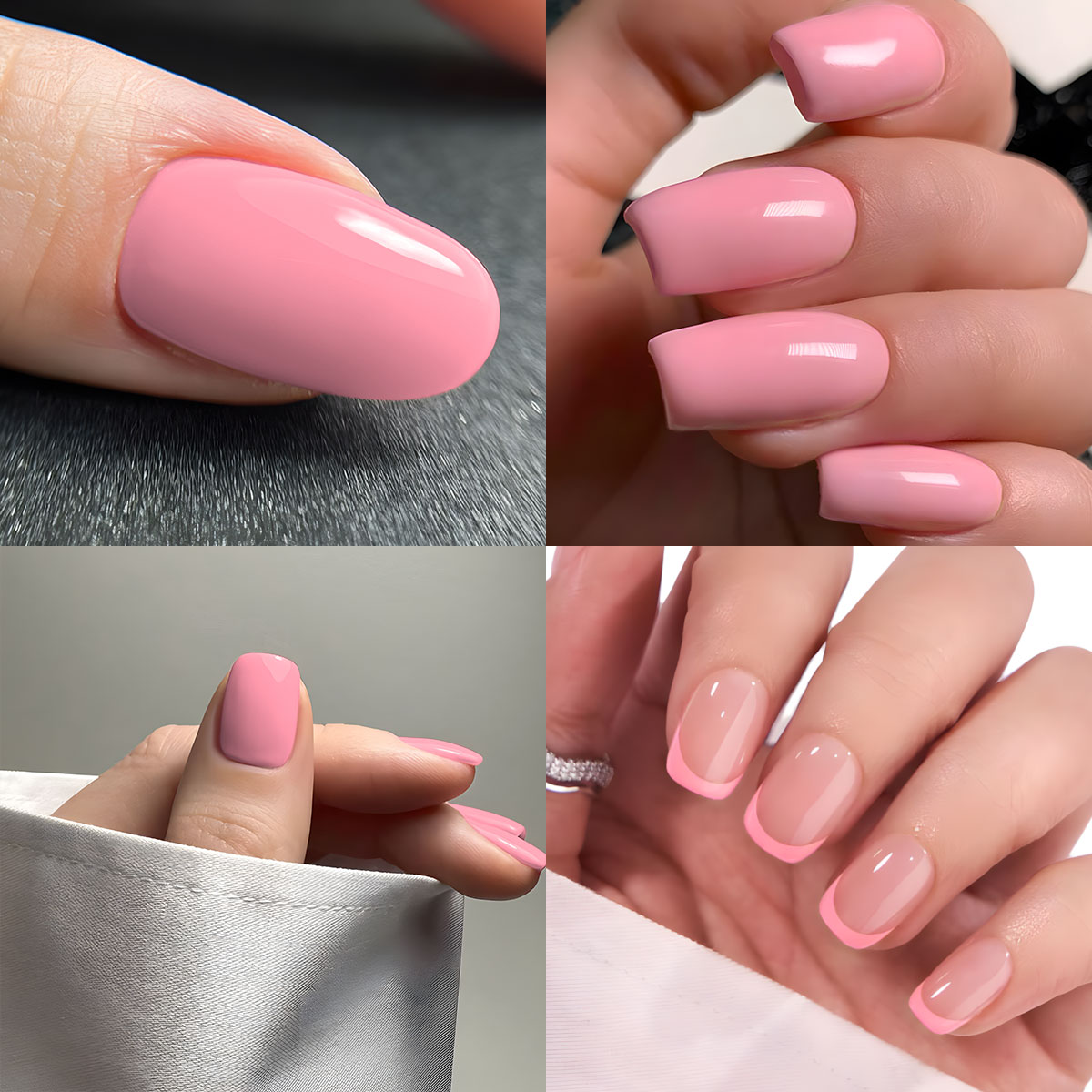 VOKY four-piece nude pink crea - Nail Art Yellow 评论和价格