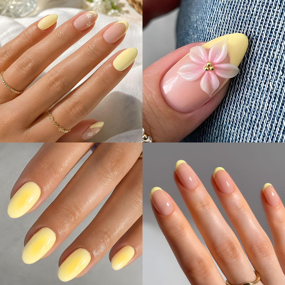 VOKY four-piece nude pink crea - Nail Art Yellow 评论和价格