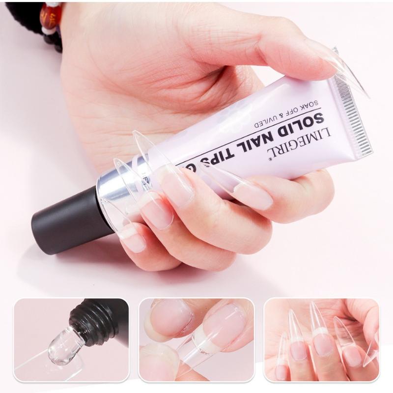 30g Soft Transparent Nail Tips - Nail Art Ideas 评论和价格