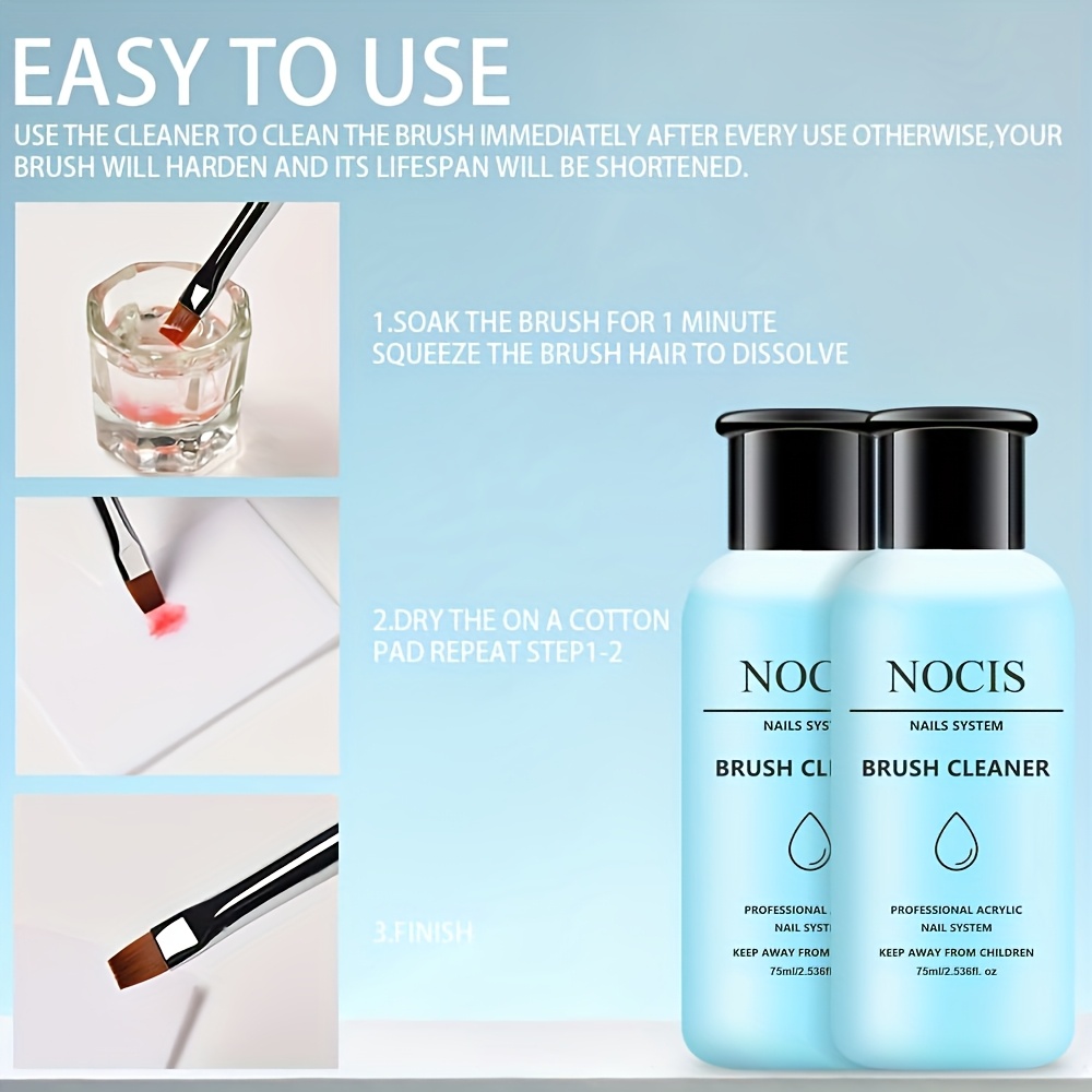 NOCIS 75ml Acrylic Nail Brush  - Nail Art Ideas 评论和价格